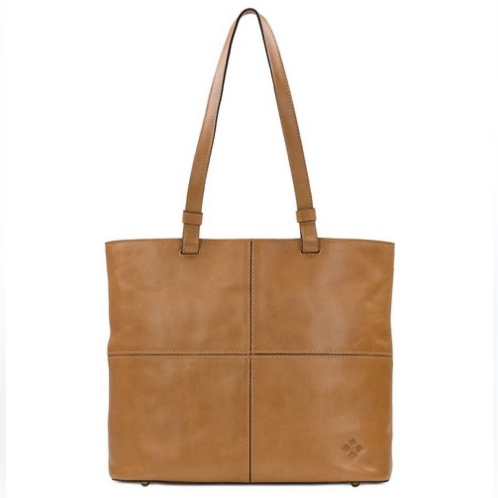 Patricia Nash Danville Leather Tote Brown